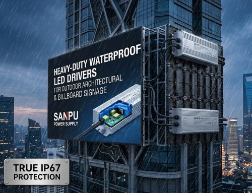 Heavy-Duty Waterproof LED Drivers for Outdoor Architectural & Billboard Signage