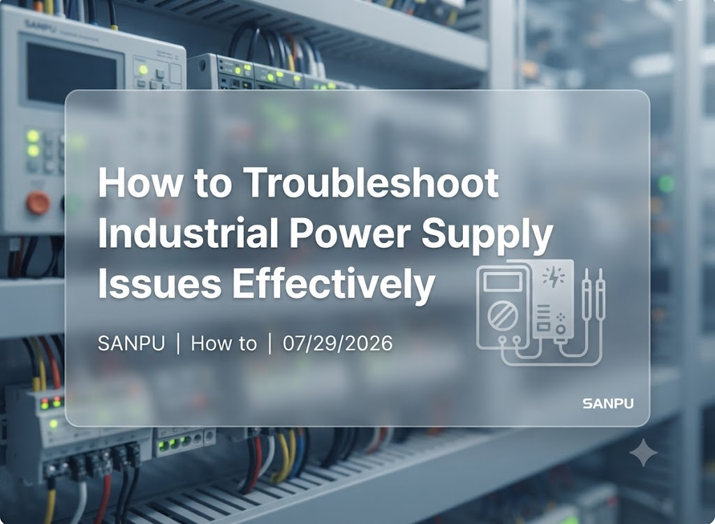 How to Troubleshoot Industrial Power Supply Issues Effectively