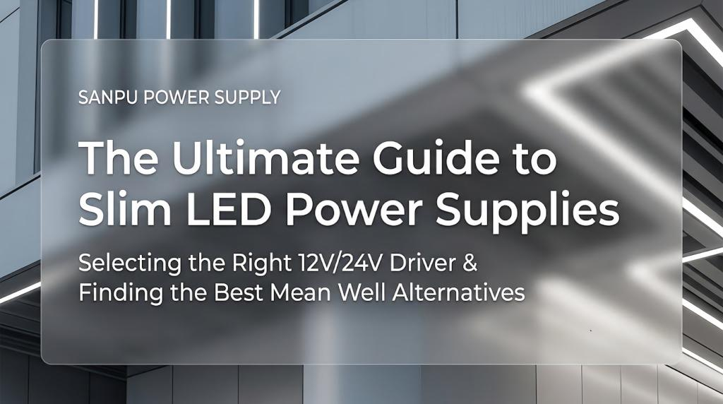 The Ultimate Guide to Slim LED Power Supplies: Selecting the Right 12V/24V Driver & Finding the Best Mean Well Alternatives