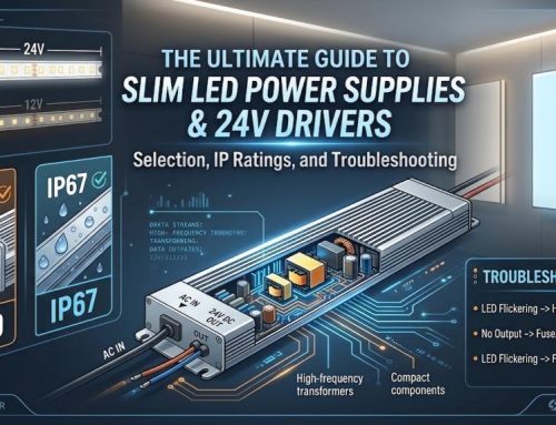 The Ultimate Guide to Slim LED Power Supplies & 24V Drivers: Selection, IP Ratings, and Troubleshooting